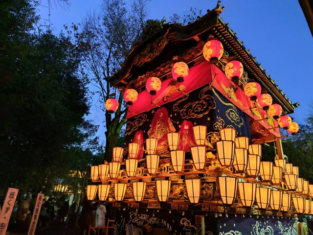 埼玉県の風景：秩父夜祭